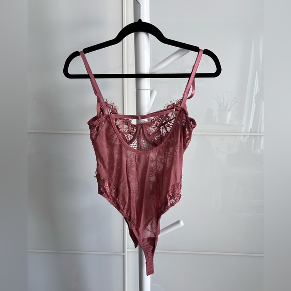 Dusty Rose Body Suit - Picture 2 of 3